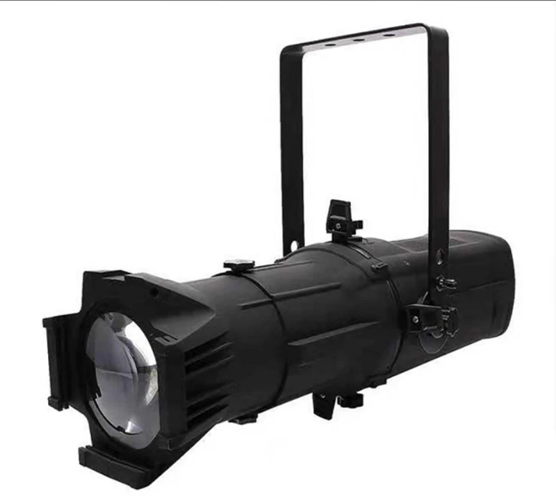 2 pieces LED 200w Profile Spot Light wedding stage party event spot LED Theatre Profiles Light with cutting function