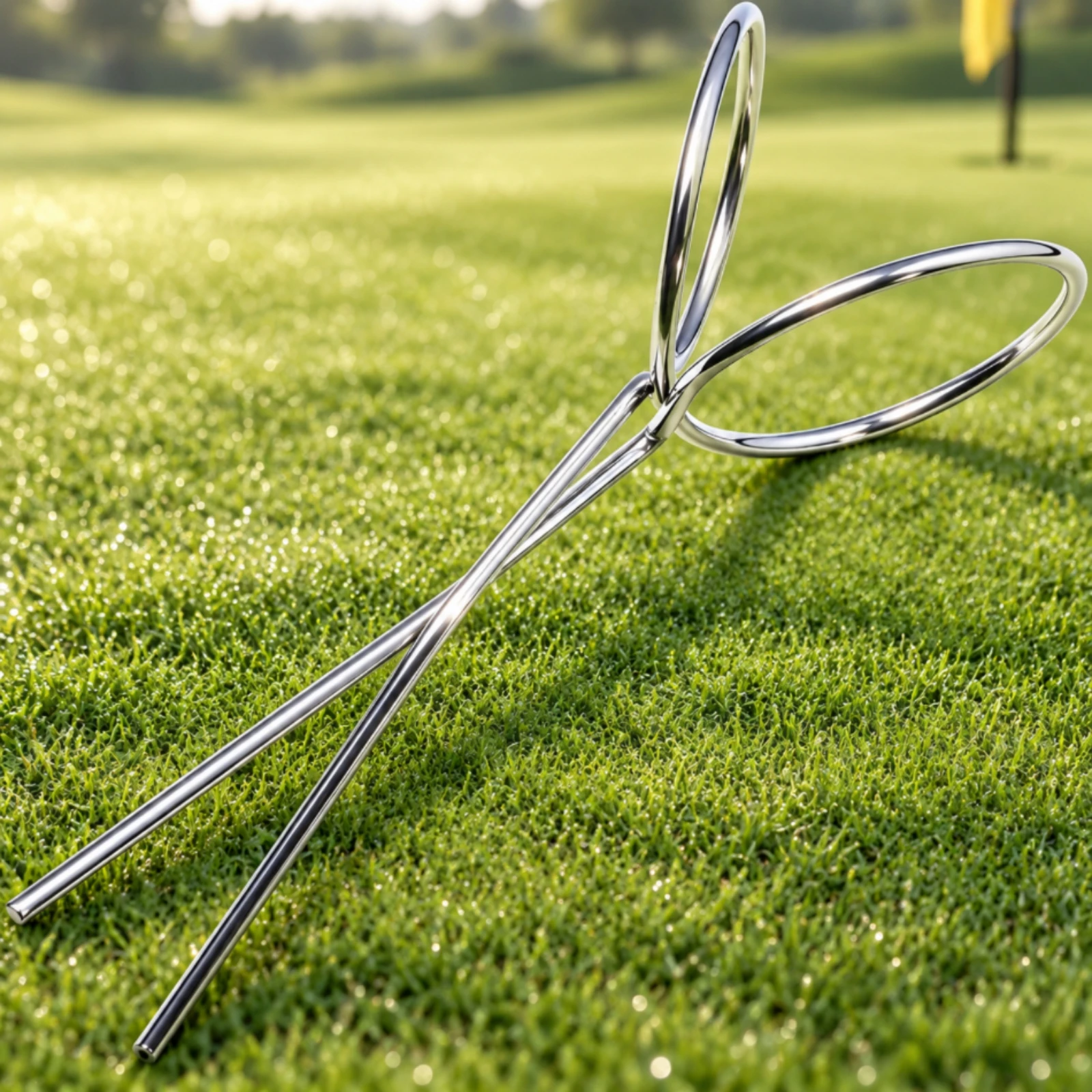 Stainless Steel Golf Ball Retriever with Loop Grippers Portable Golf Club Grip Ball Picker Rust-Resistant Back-Saving view 6
