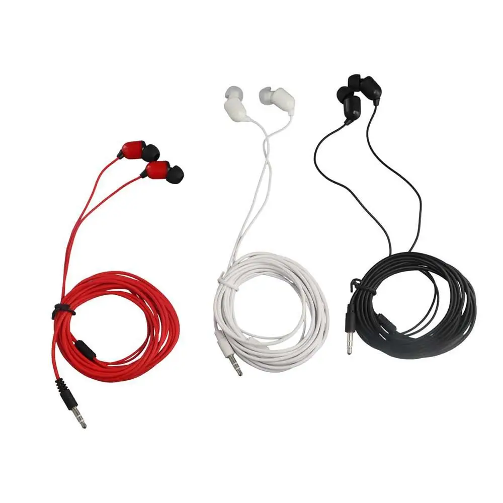 

3.5mm High Quality 3 Meters Music Extra Long Monitor Headphone In-Ear Earphone Wired Earphone Stereo Earbuds Wires Headphone