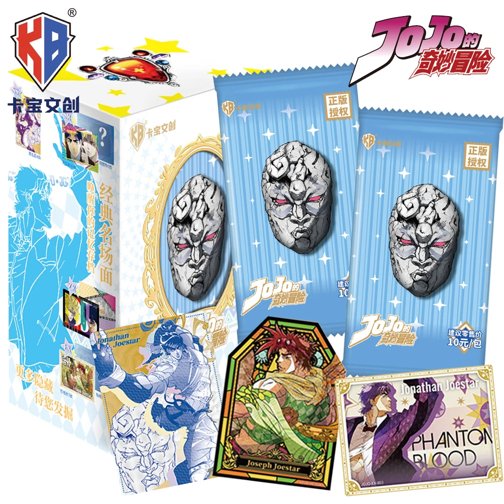 

Kabao Original JoJo's Bizarre Adventure Collection Cards Anime Art Feast Characters Origin of Destiny Battle Relief Cards Gifts