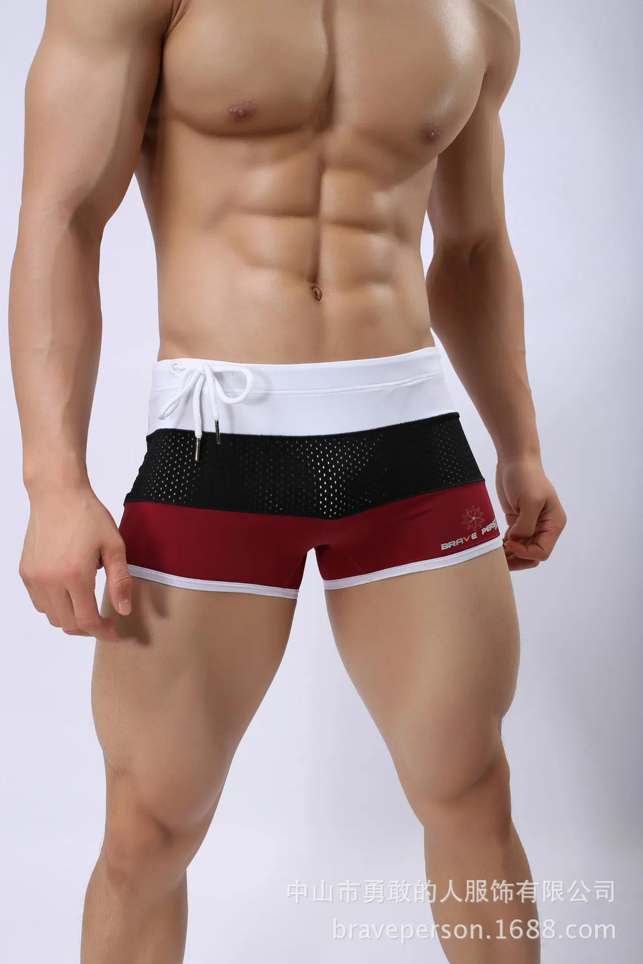 Brave person men\'s swimwear boxer shorts