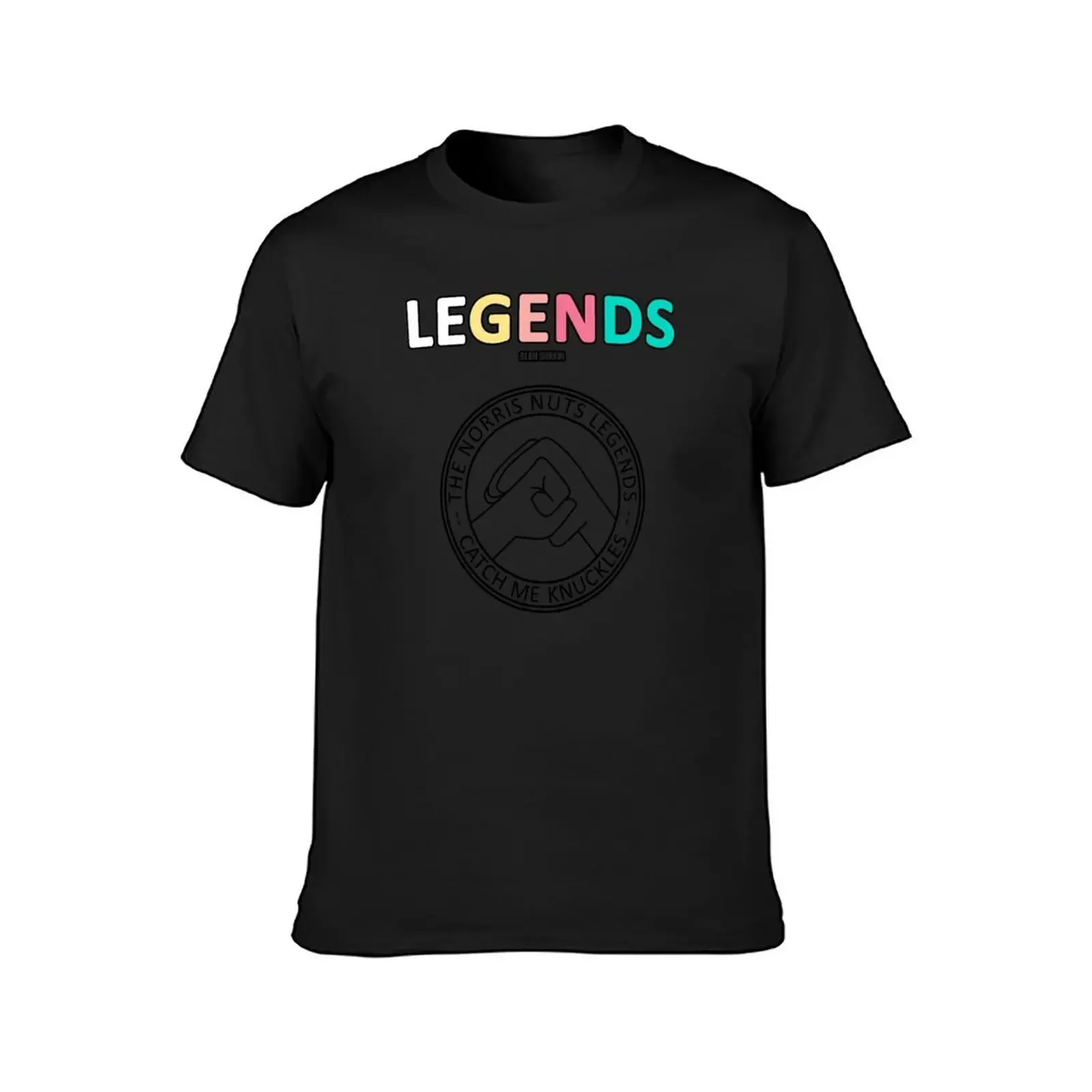 Norris Nuts Legends - Catch Me Knuckles T-Shirt cute tops hippie clothes anime t shirts aesthetic clothes tshirts for men