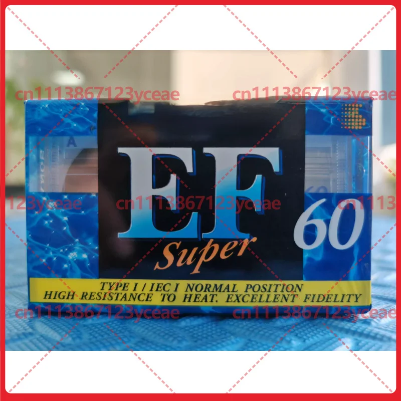 1-5pcs For SONY EF60 Type I Blank Audio Cassette Tape Vintage Analog Tape for Collection & Recording