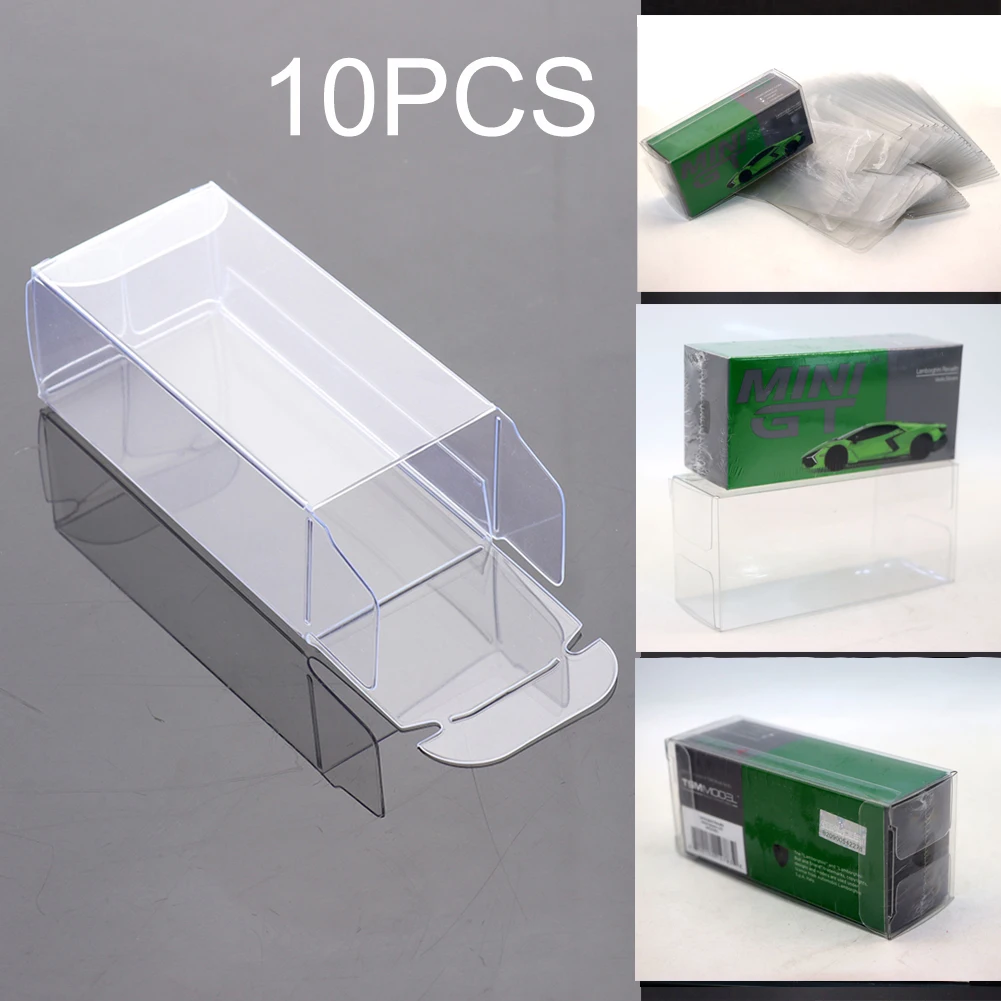 

Новый набор из 10 защитных чехлов MiniGT Karkeepers для машинок масштаба 1/64, 10 упаковок