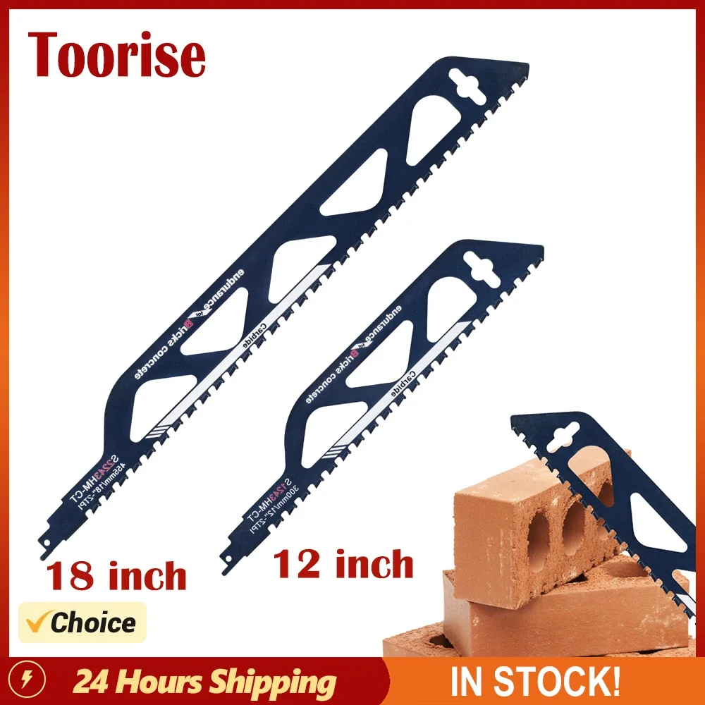 

Reciprocating Saw Blade 12/18inch Universal Cutting Recip Sabre Saw Blade Alloy Steel Brick Concrete Cutting Saw Blade Masonry