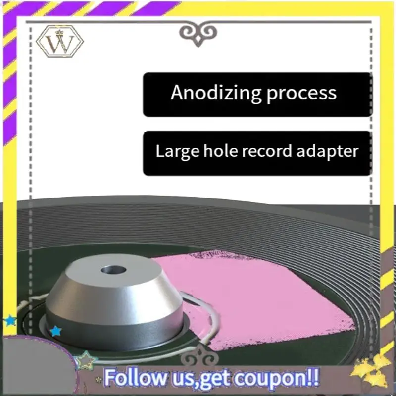 New Audio LP Vinyl Turntables Metal Disc Stabilizer Record Player Weight Clamp Hifi Black Durable Easy Install Easy To Use