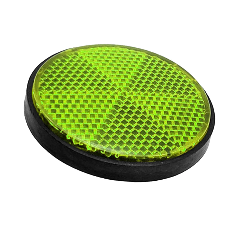 Safety Warning Reflectors Plastic Reflector Sticker Outdoor Cycle Biking Entertainment for Motorcycle Bicycle Car