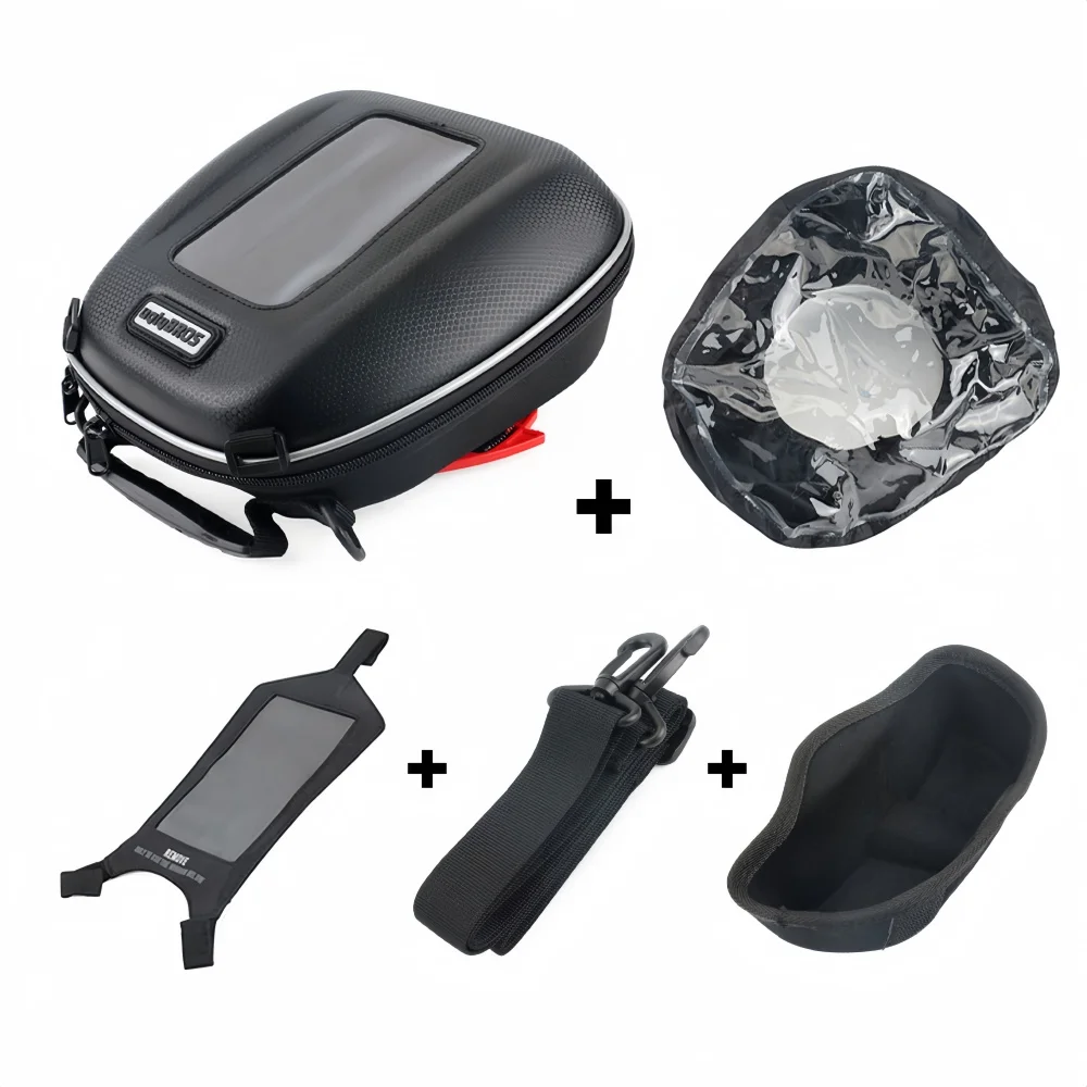 Suitable for HONDA CB750 HORNET 2023-2024 Large Capacity Waterproof Motorcycle Fuel Tank Bag Touch Screen Phone Navigation Bag