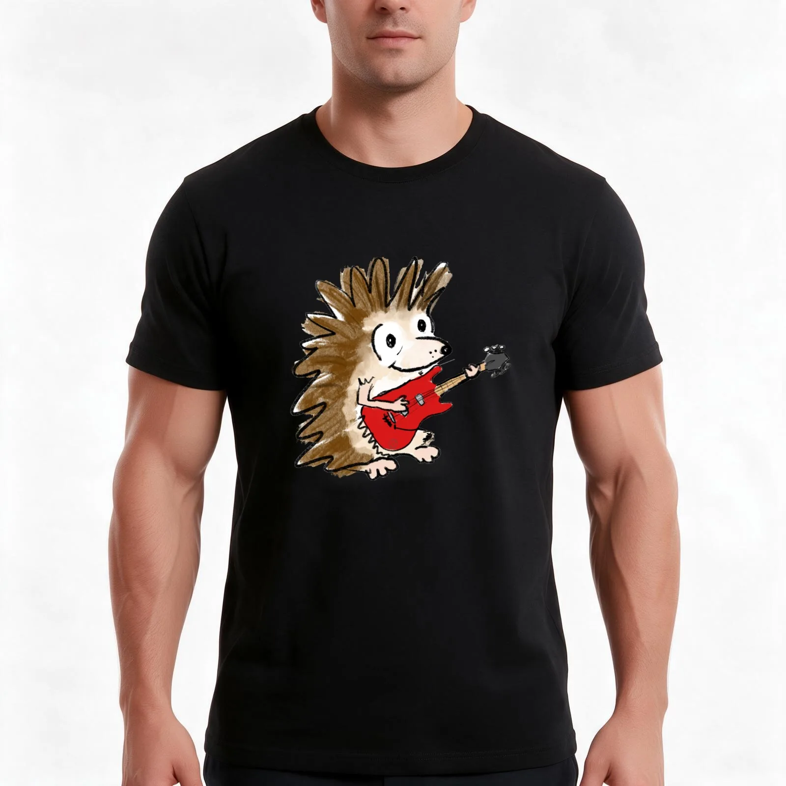 Jam Session T-Shirt, Summer Casual Cotton Tee, Oversized Streetwear Tops, Vintage Graphic Print, Loose Fit Short Sleeve
