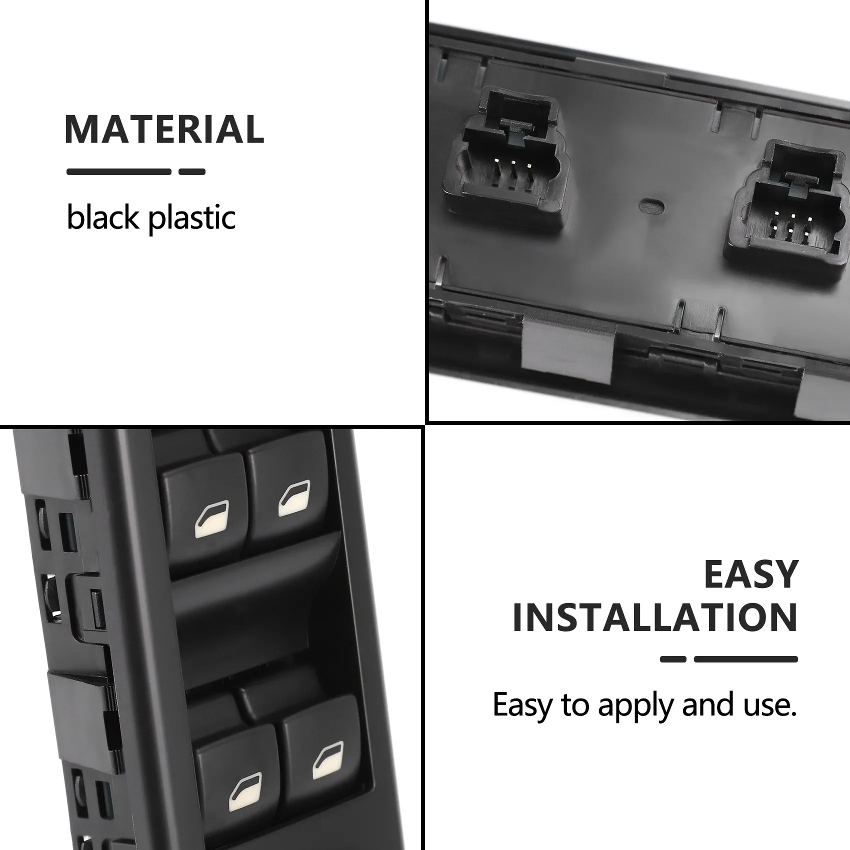 

Durable New Electric Power Window Switch Fit For 2002-2014 307 6554.Kt