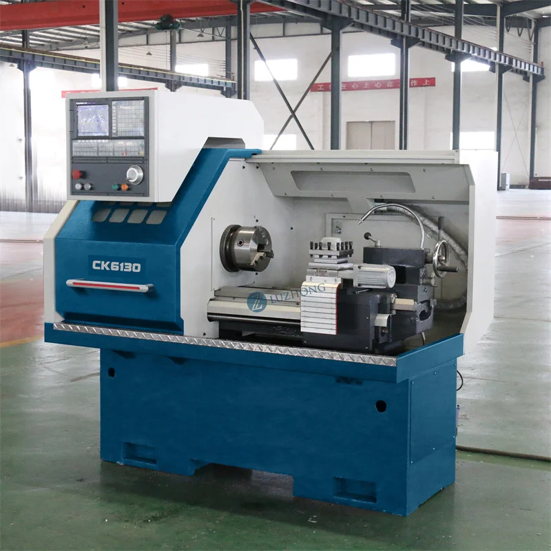 CK6130 Mesin Bubut Mini Flat Bed Small Cnc Lathe Machine