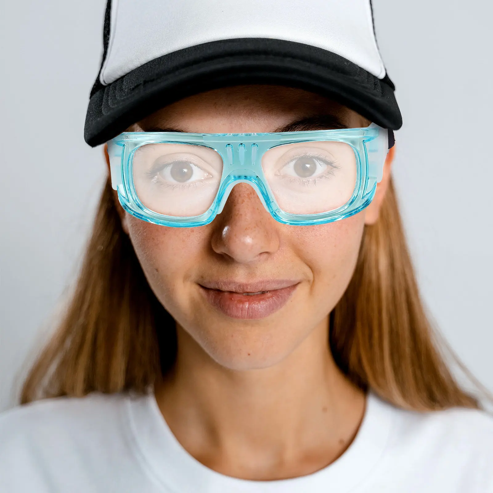 

Uv400 Shockproof Sports Goggles with Flexible Strap for Basketball Football Tennis Cycling Volleyball Outdoor Activities