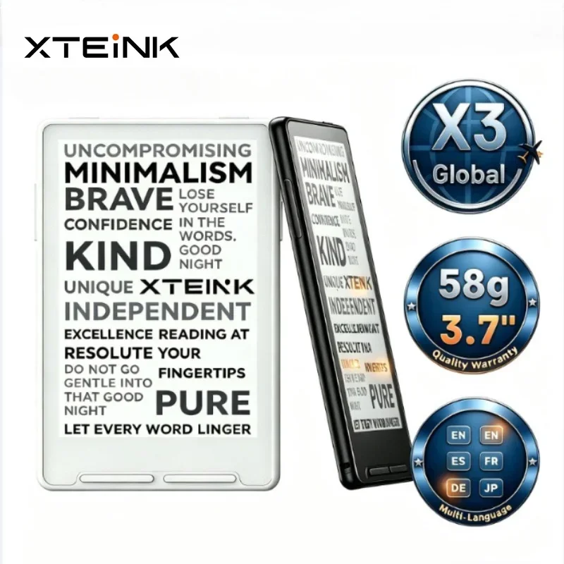XTEINK X3 E-ink E-Book Reader Multi-Language 3.7