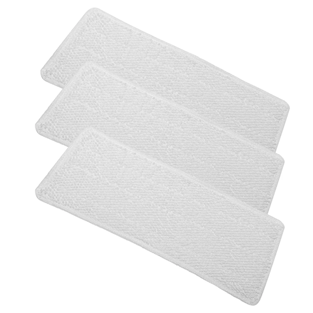 Almofadas de substituição laváveis Mop Pano, Panos de microfibra para Steam Cleaner, Acessórios Steam, XXL, 3Pcs