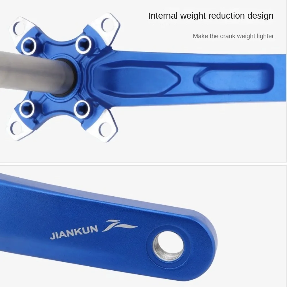 Durable IXF Bike MTB Crank 104 BCD 170mm MTB Bike Crankset Hollowtech Narrow Wide Chainring Road Bicycle Parts