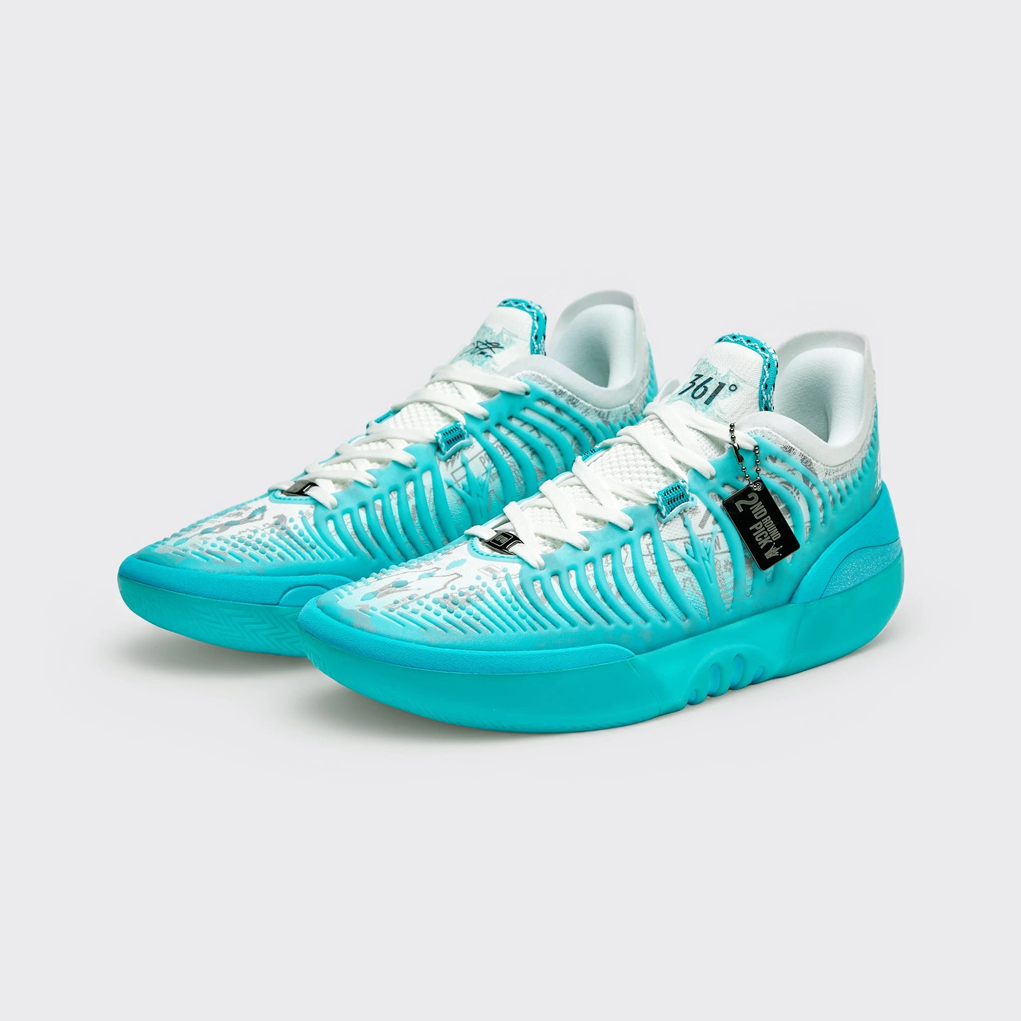 361 Degrees Joker 2 GT Jokic Neue Herren-Basketballschuhe, trendige, langlebige, atmungsaktive, stoßdämpfende Turnschuhe 672611101F – Detail 9