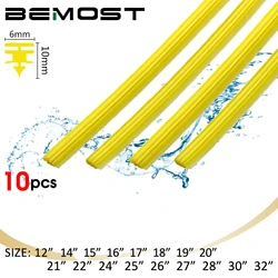 10pcs Car Wiper Blade Silica gel Silicon Refill Strips 14