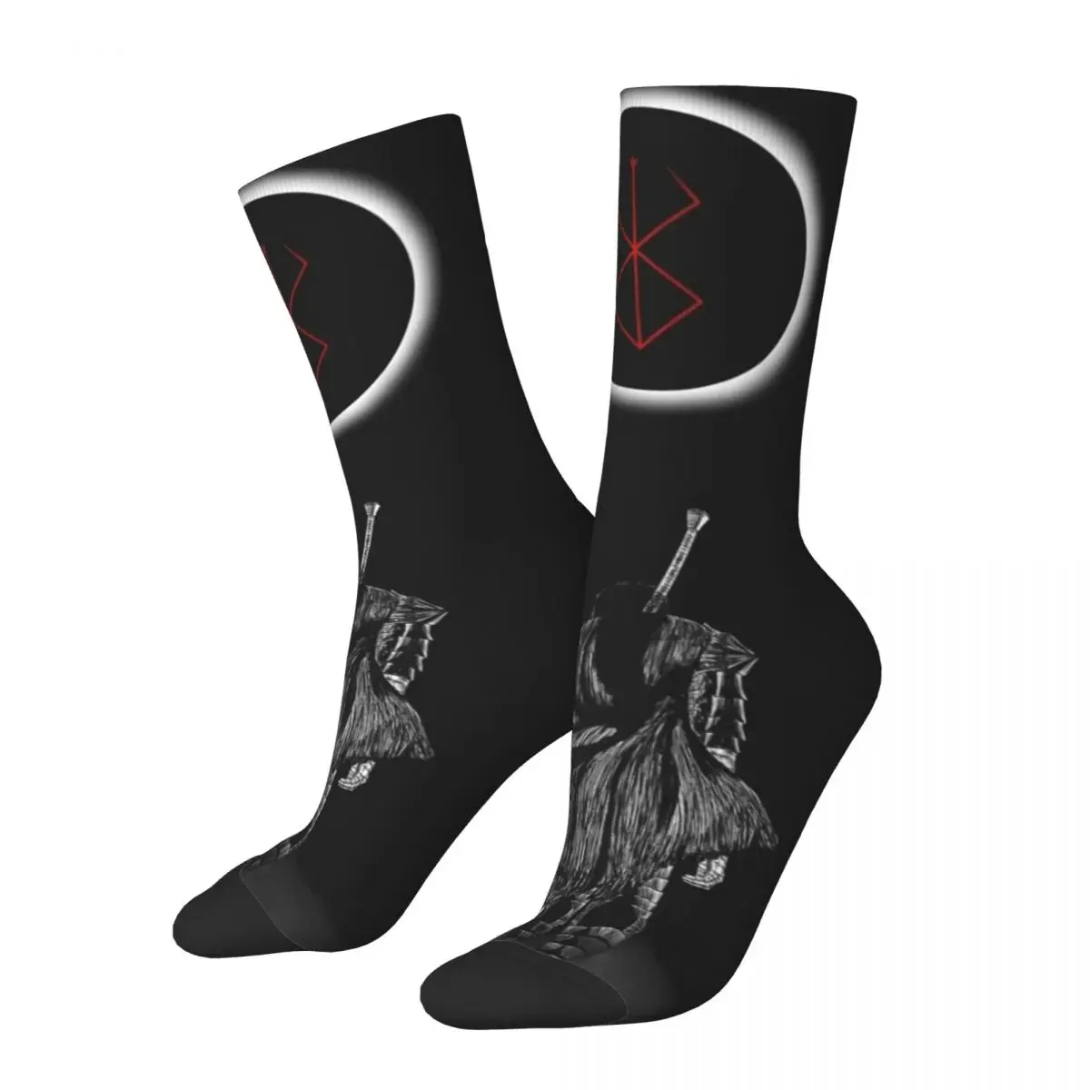 Men Japan Anime Berserk Guts Socks Cute Casual Socks Hip Hop Accessories Middle TubeSocks Small Gifts