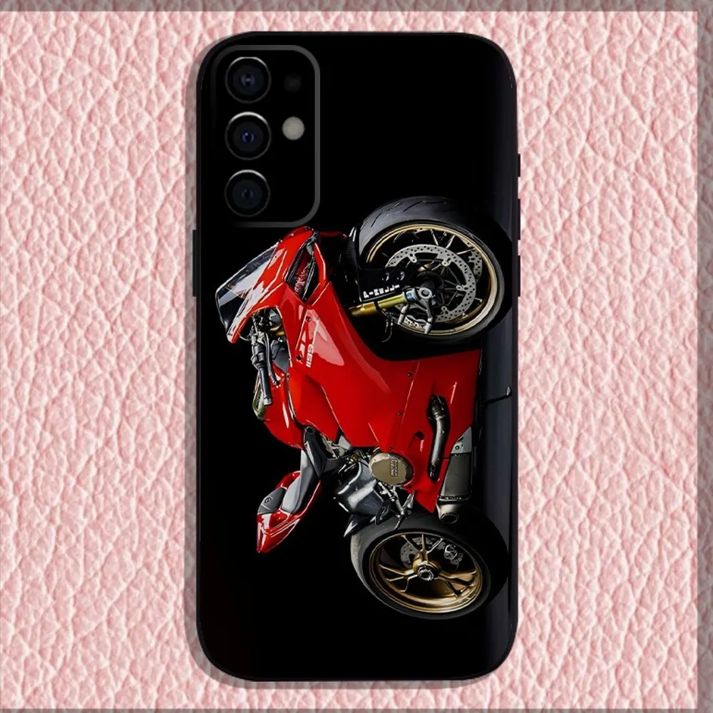 Sport D-Ducaties Cool Motorrad Phone Case For Samsung S24,S21,S22,S23,S30,Ultra,S20,Plus,Fe,Lite,Note,10,9,5G Black Soft Shell