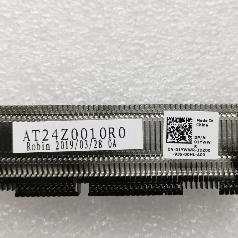 C=01YWWR Original For DELL Latitude 3490 Laptop Cooling Fan Heatsink Radiator Copper Tube 1YWWR CN-01YWWR High Quality
