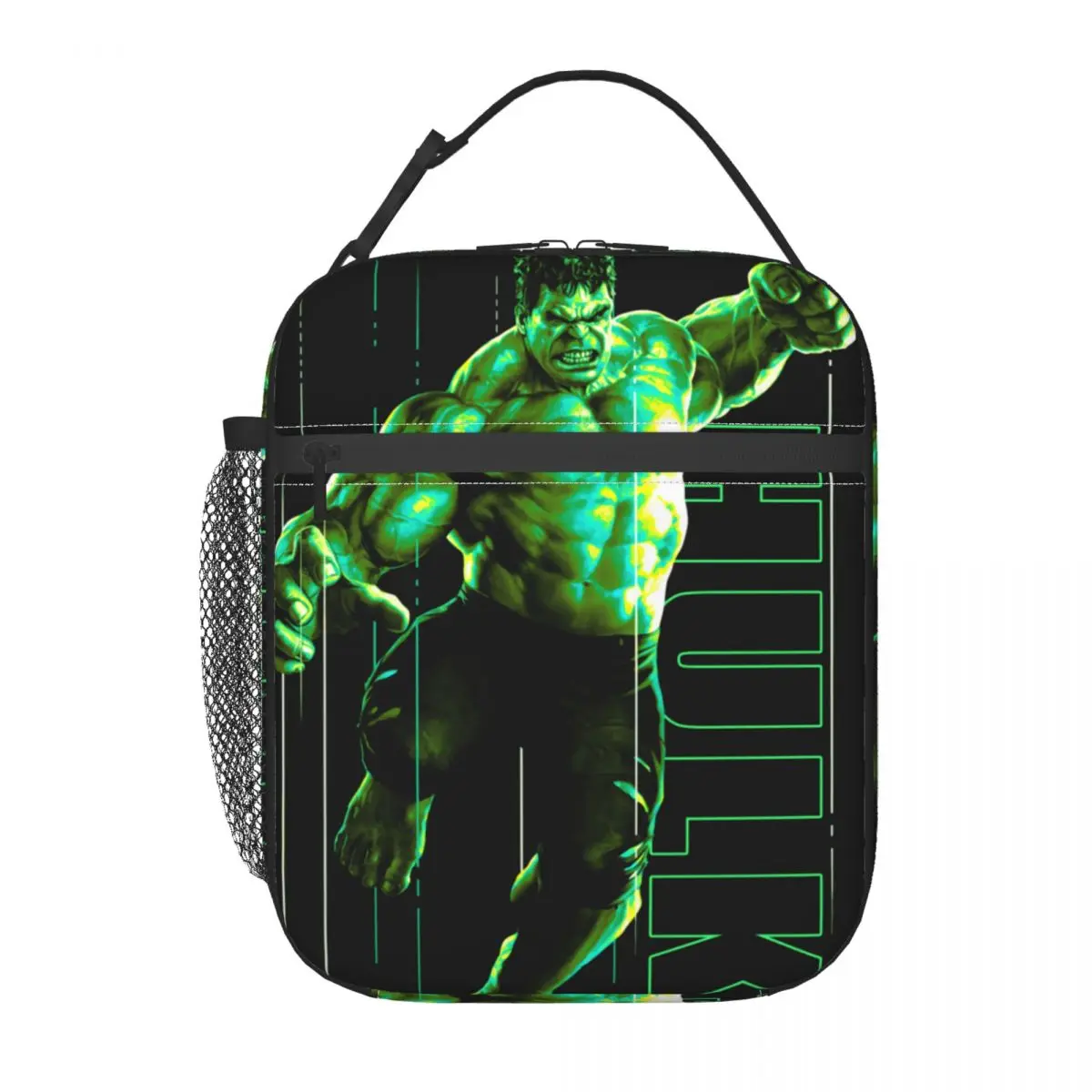 

Изготовленная на заказ сумка для обеда Hulk The Incredible Glow, холодильник, термоизолированный ланч-бокс для работы, офиса, пикника, еды, портативные сумки-тоут