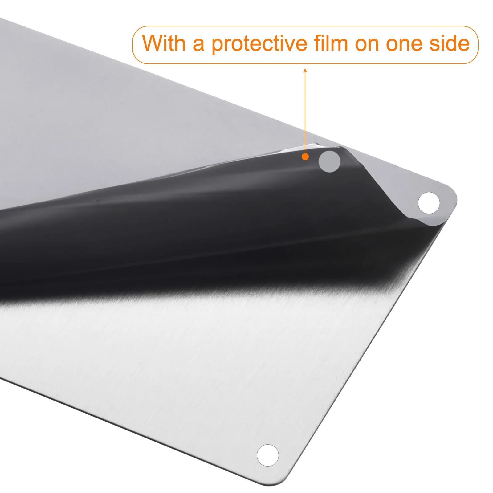 15/25/35 قطعة الفولاذ المقاوم للصدأ علامات فارغة النقش الفراغات بطاقة لوحات فارغة مع 4 حفرة لآلة لوحة DIY بها بنفسك التسمية العلامة