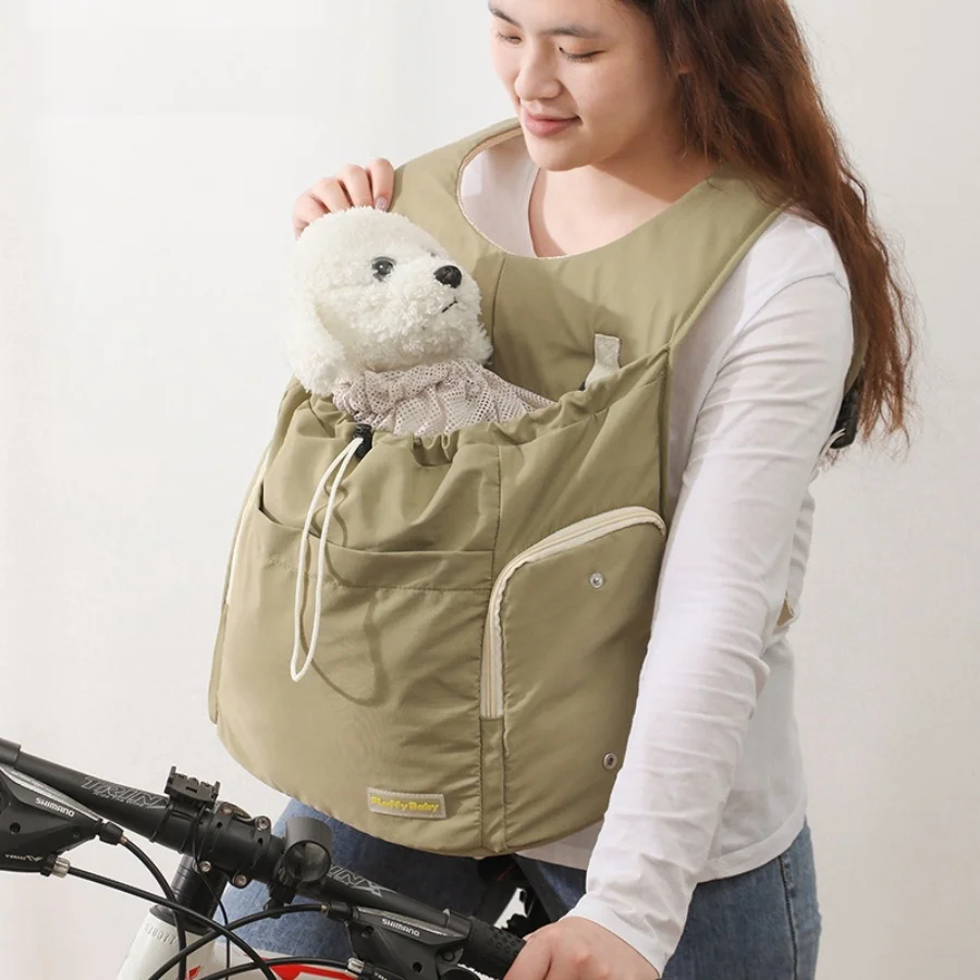Pet Chest Bag Portable Dual-purpose Chest Dog Backpack Cat Large Capacity Carrier Dog Bag Carrier