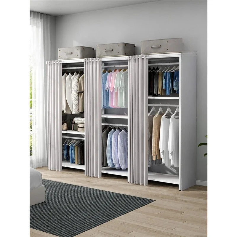 Drawer open same wardrobe cloakroom hanger