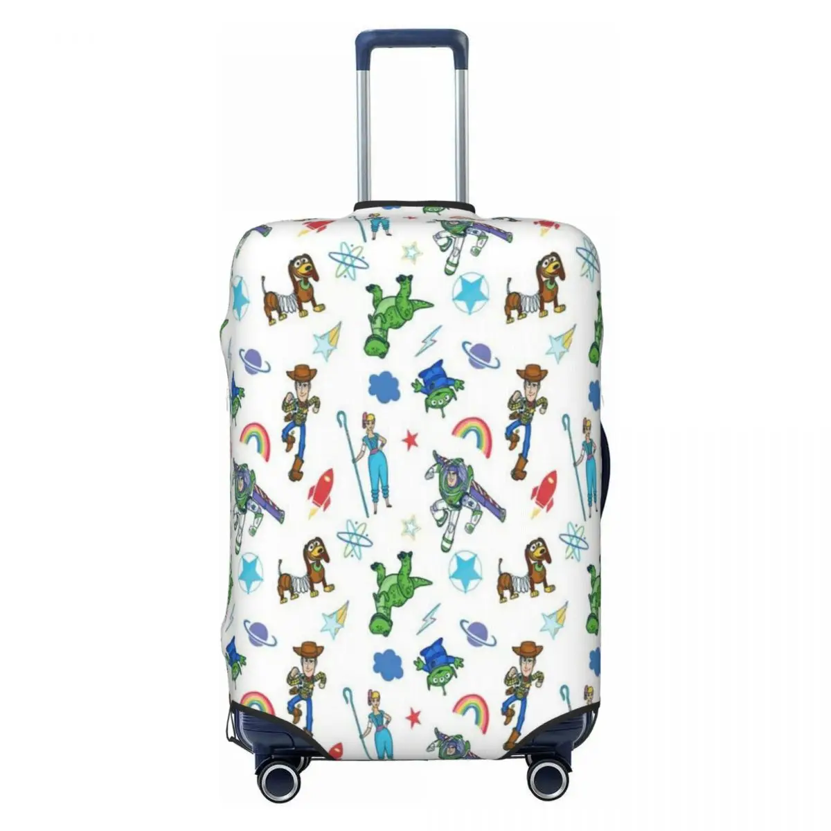 

Custom Toy Story Cartoon Travel Luggage Cover Dust Proof Suitcase Cover Protector Fit 18-32 Inch