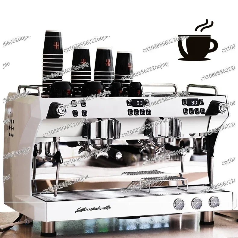 Commercial Professional High Quality Two Group Italian Semi Automatic Coffee Maker Espresso Machine