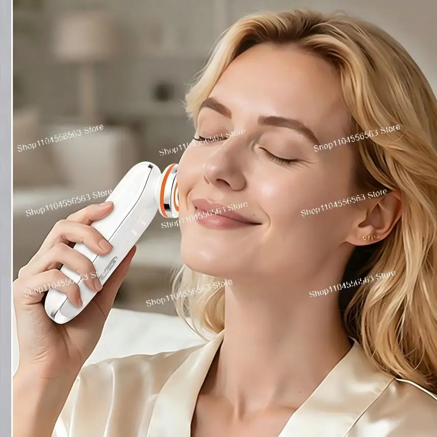 Home Facial Beauty Device LED Light Microcurrent Lifting Firming Anti Wrinkle Skin Brightening for Dull Uneven Skin