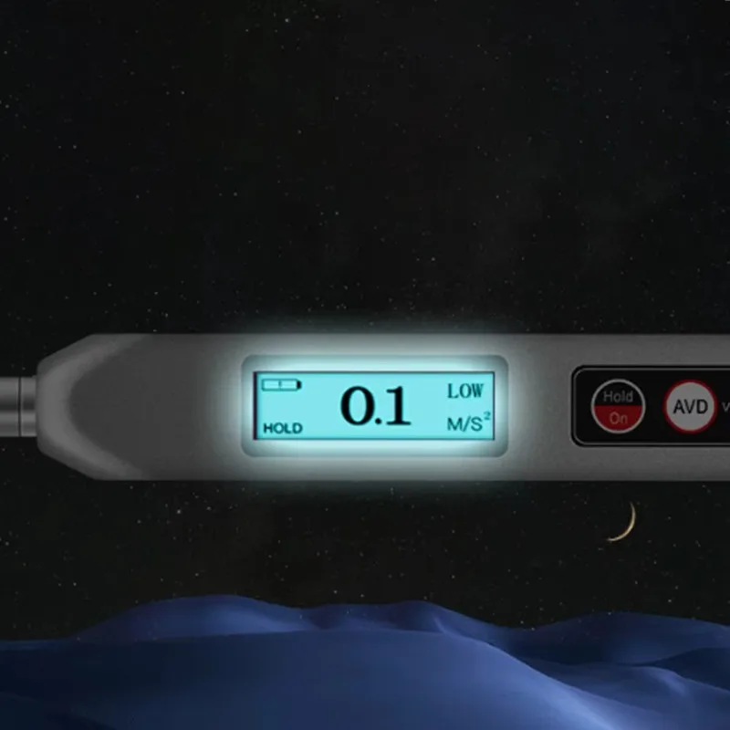 Integrated motor pen-type vibrometer, mechanical fault motor vibration detector, and handheld vibrating pen