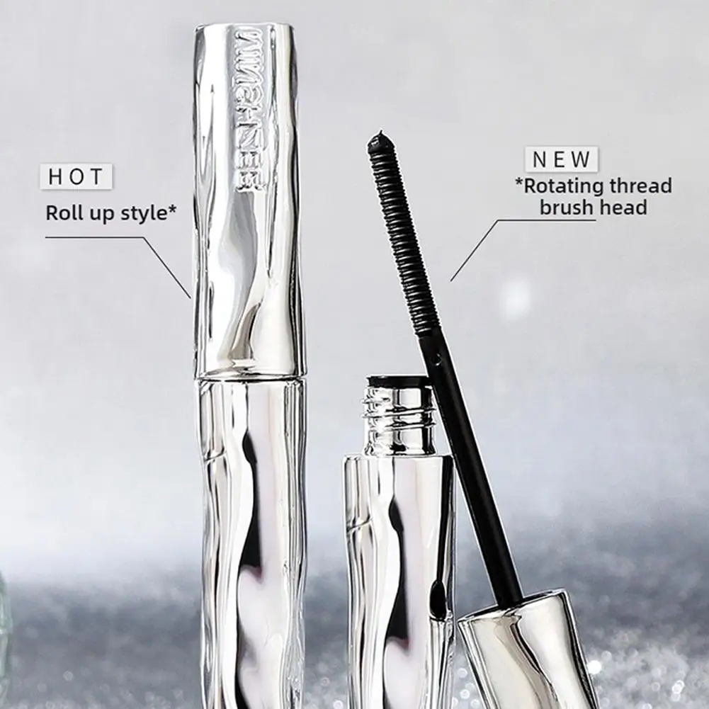 Waterproof eyelash primer for girls, creating long-lasting curled and smudge-resistant eyelashes Commercial makeup mascara