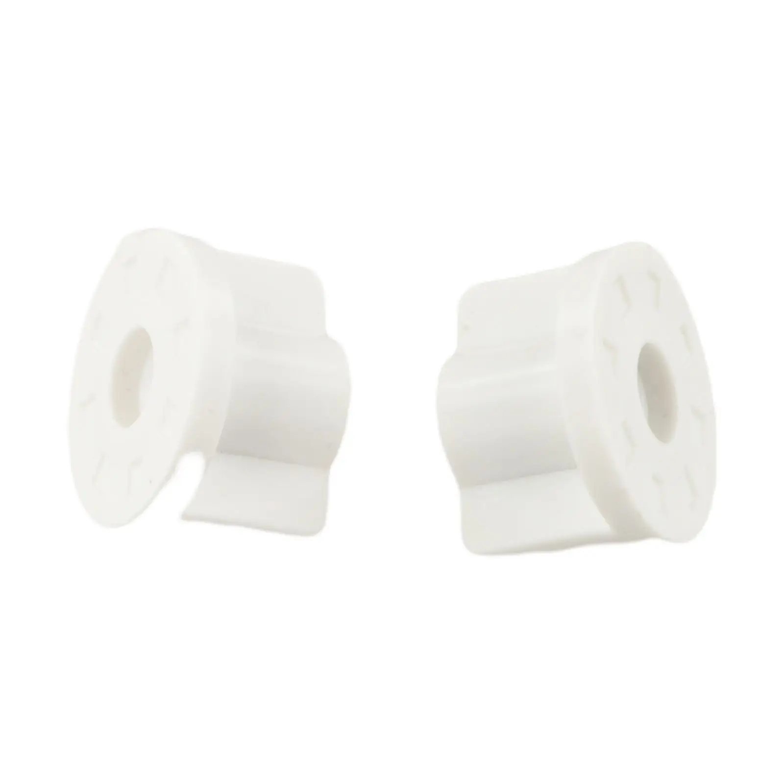 2 Pack Plastic Toilet Lid Bottom Fixed Replacement Back Nut For 6mm Screws Home Improvement