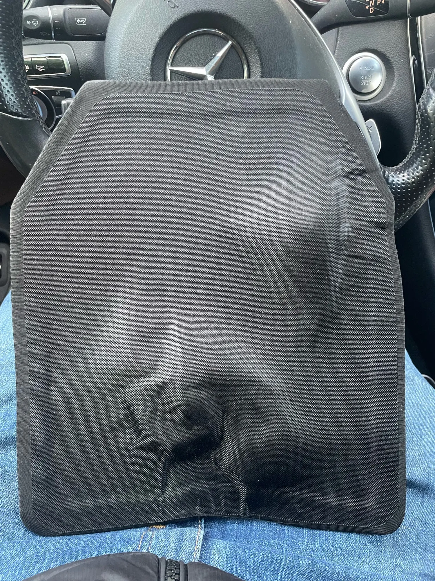 لوحة مضادة للرصاص باليستية NIJ IIIA مقاس 10 × 12 بوصة خفيفة الوزن تكتيكية UHMWPE لوحة إدخال سترة مضادة للرصاص المستقلة