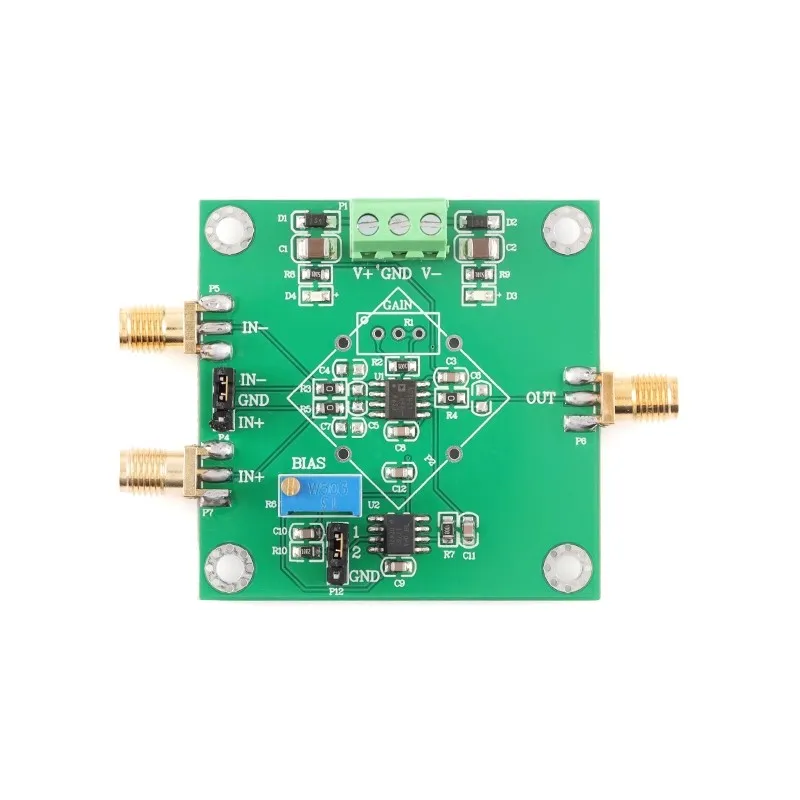 

AD8421 Micro Signal Millivolt Micro Volt Voltage Amplification Module Single Ended / Differential