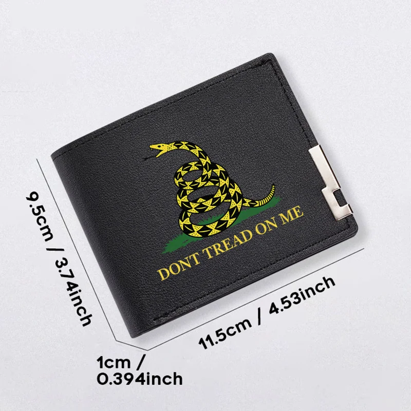 JANGAN MENGINJAKKAN SAYA DOMPET KULIT PU PRIA MODEL SLIM GAYA BISNIS TAHAN LAMA RINGAN UNTUK PENGGUNAAN SEHARI-HARI DESAIN MODIS