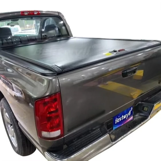 Cubierta De Caja Para Pickup Roller Lid Shutter Manual Truck Bed Retractable Hard Tonneau Cover For  Ram 1500 K22