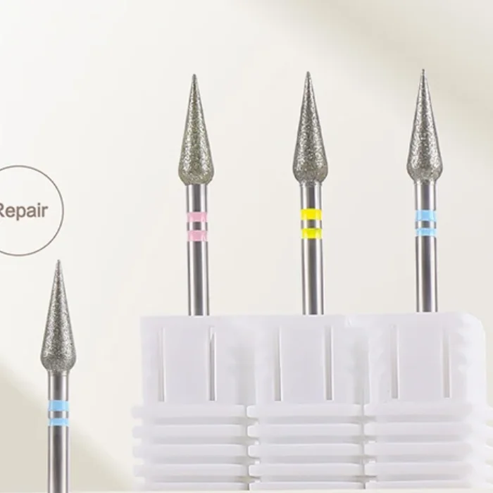 Sharp Cone Cuticle Clean Nail Drill Bit Professional Carbide Bit For Gel Polish Removal Durable Manicure Tools Nail Techs