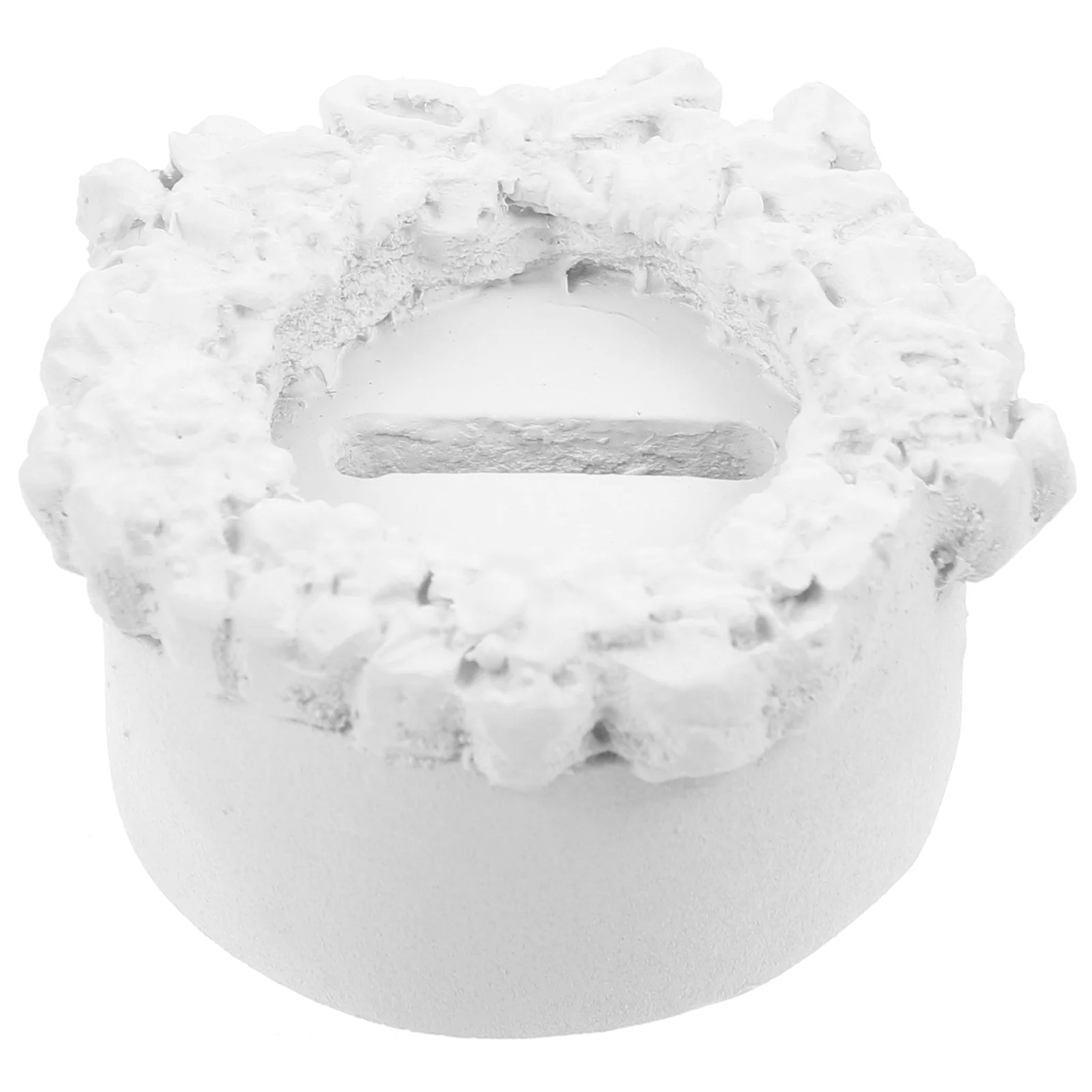 كعكة صغيرة على شكل حلقة الجبس عرض موقف حامل مجوهرات إبداعية عرض التصوير الدعامة منظم سطح المكتب #1