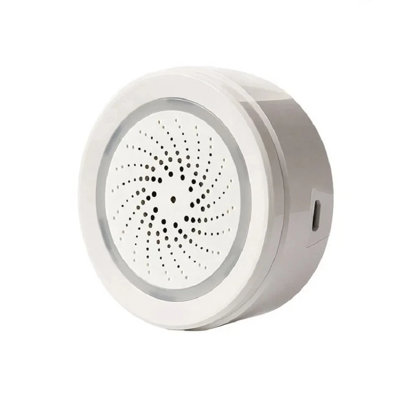 

Smart Home Smart Life App Remote Control WiFi 3 into 1 Sound and Light Alarm Remote Temperature and Humidity Sensor