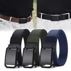 DINISITON Men‘s Belt Nylon Breathable Belts for Men Outdoor Equipment Belt Cowboy Canvas Designer Belt Tactical Belt