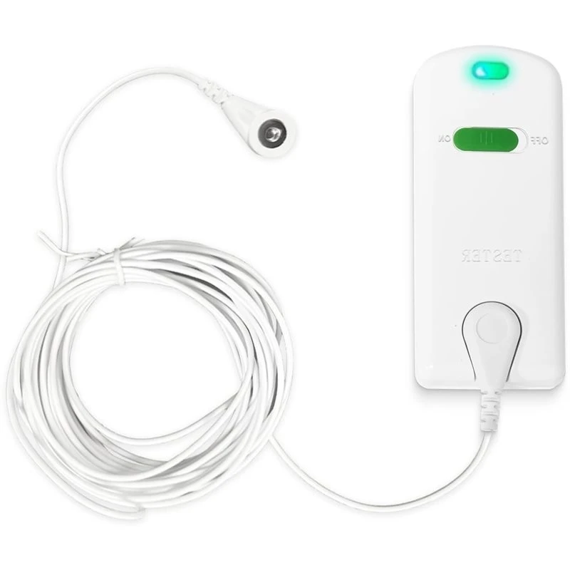 Leading-Grounding Tester With Grounding Wire, Continuity Checker For Grounding Sheets, Mats & Pillowcases