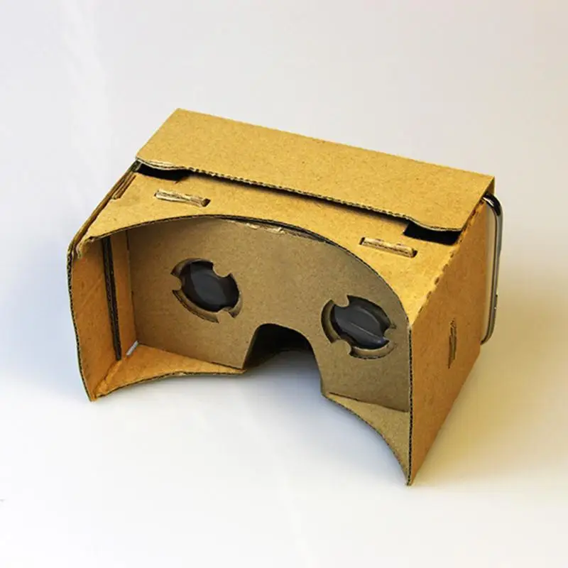 Óculos de realidade virtual portátil google papelão óculos 3d vr filmes para iphone smartphones fone de ouvido para xiaomi