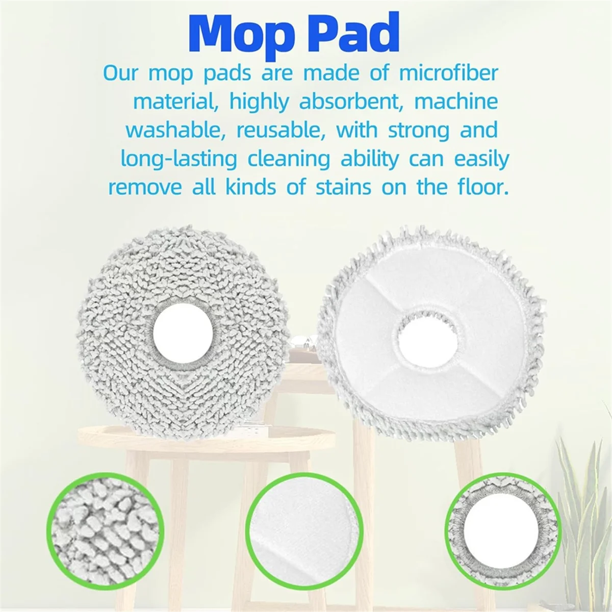 Para Yeedi M12 PRO + Robot aspirador rodillo Cepillo Lateral filtros Hepa almohadilla de fregona Kit de accesorios de repuesto