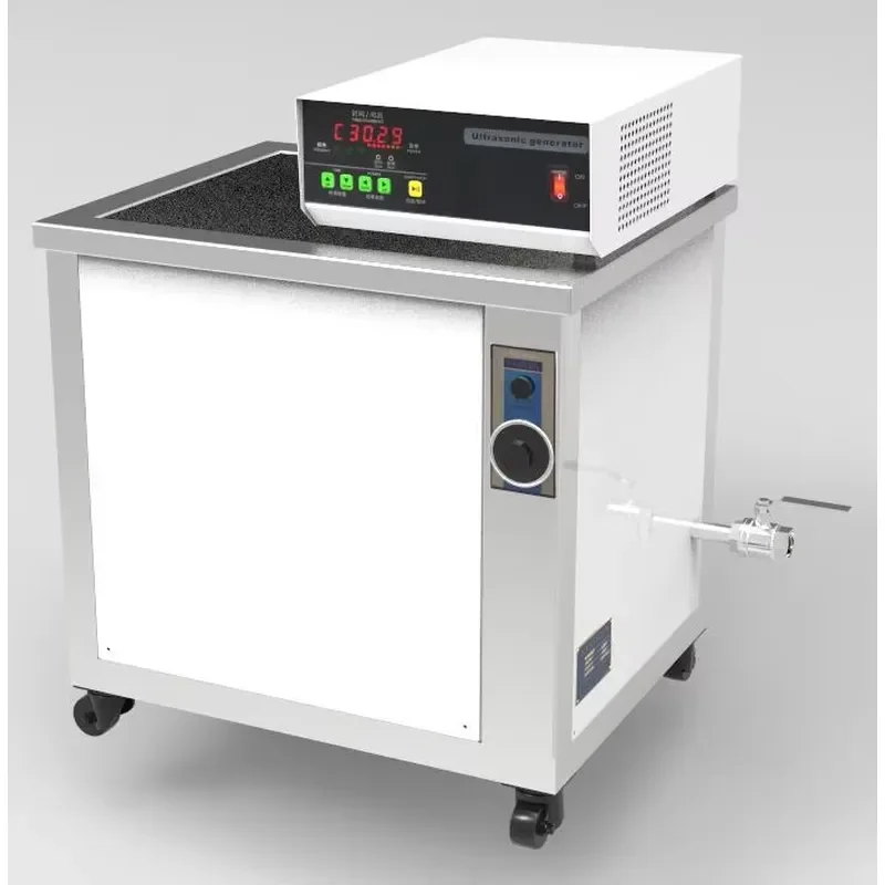 for GW SONIC 75L 1200W Single Slot Industrial Ultrasonic Cleaner 28KHZ 40KHZ for Metal Coil Engine PCB Oil Rust Removal Multi