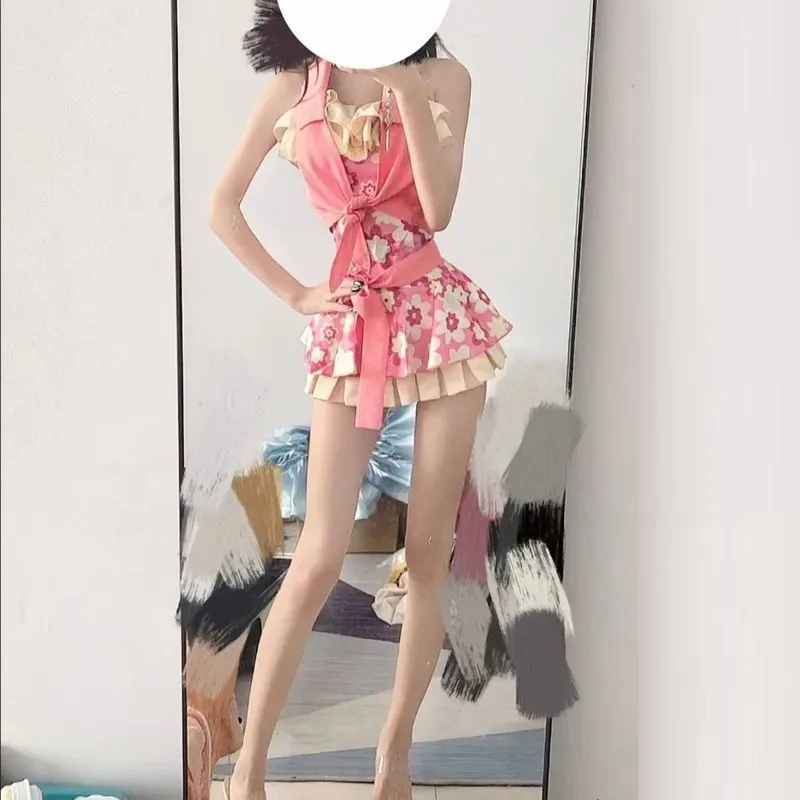 Аниме Хосимия Ичиго Айкацу! Косплей Костюм парик Девушка лето каваи цветок Пляж сексуальный купальник Платье для женщин Хэллоуин костюм