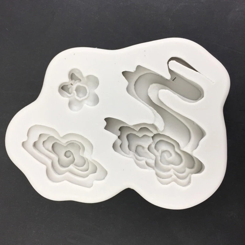 Silicone Chocolate Moulds Fondant Mould Candy Molds Baking Gadget Flower & Cloud Shape Perfect Gift for DIY Baking DropShipping