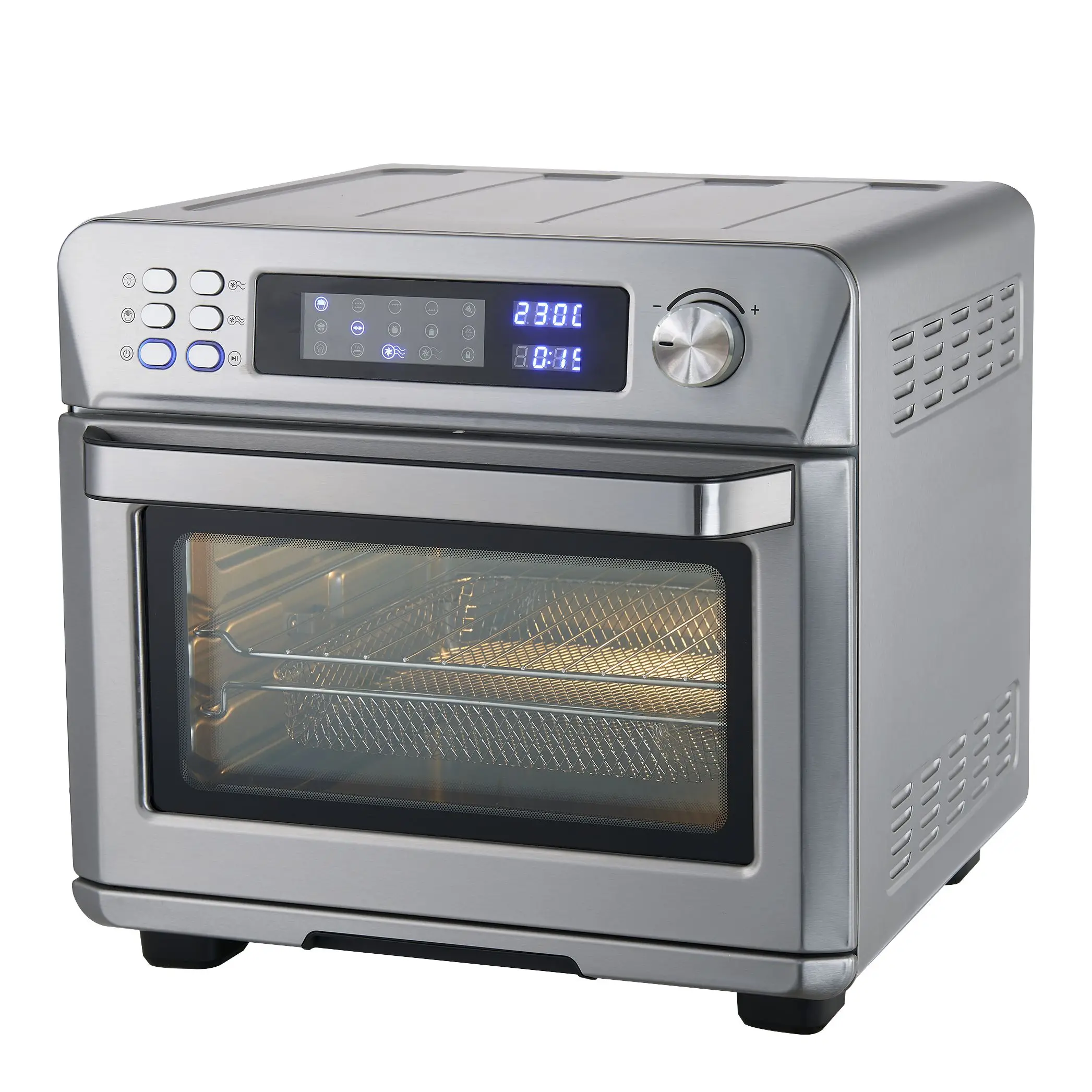 

Hot Sale Kitchen Oven 24L Multicolor Visible Window Convection Multifunction Digital Air Fryer Oven