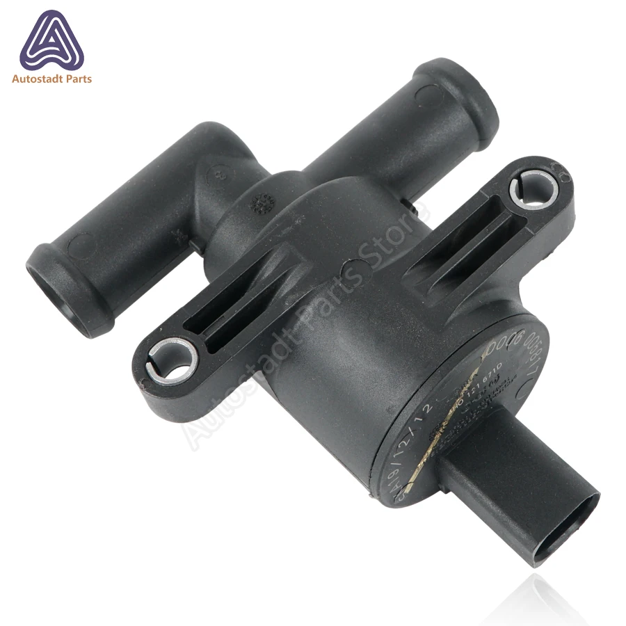 Válvula de Control de refrigerante genuina, 4H0121671D,4H0 121 671 D, Bomba refrigerante auxiliar para Audi Q3 VW Golf Jetta Tiguan Skoda Superb Seat